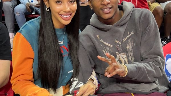 Kevin Porter Jr. and his girlfriend
